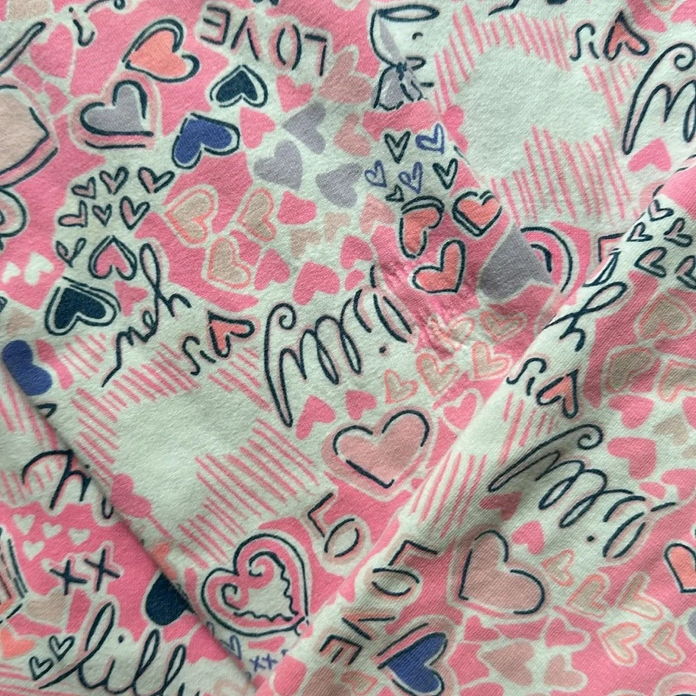 Lilly Pulitzer Girls 8-10 Skipper Popover Valentines Day Heart Print XL (12-14)